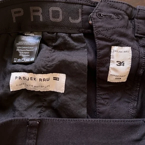 Human Made Black Cargo Pants - Picture 13 of 13
